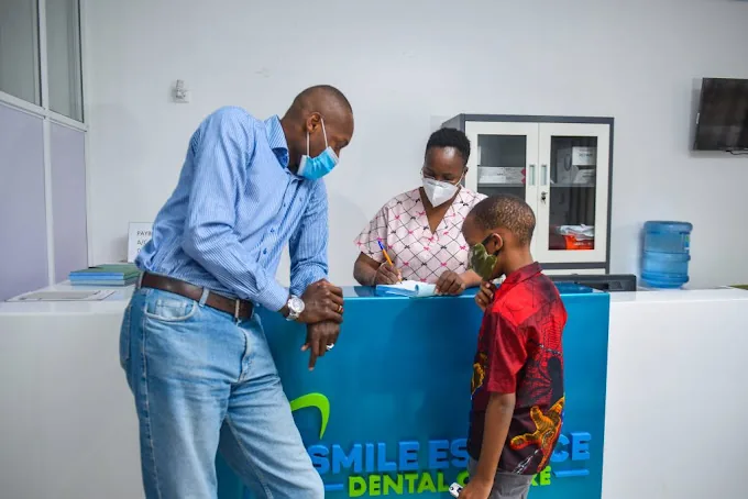 Family at Smile Essence Dental Care
