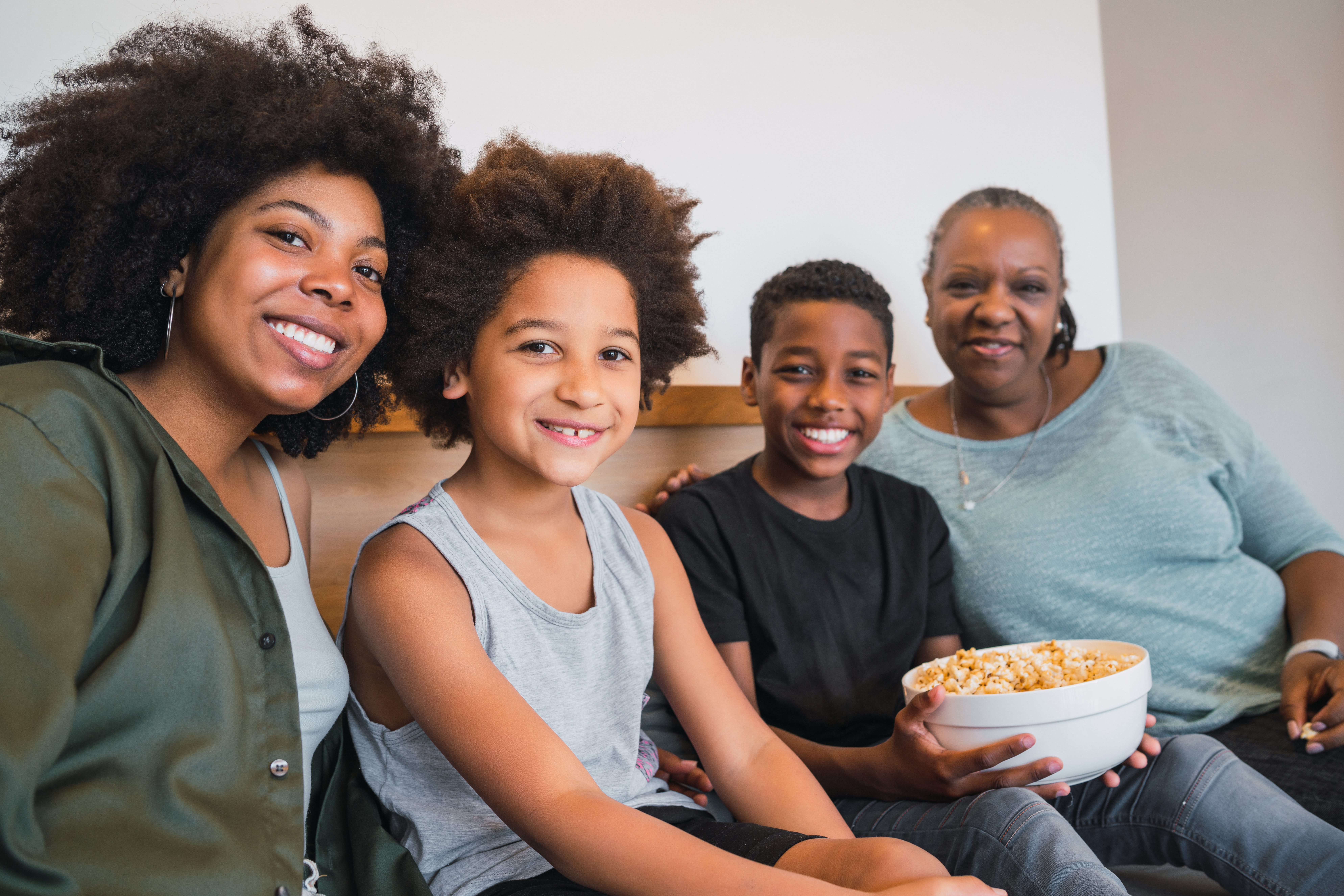 Family at Smile Essence Dental Care